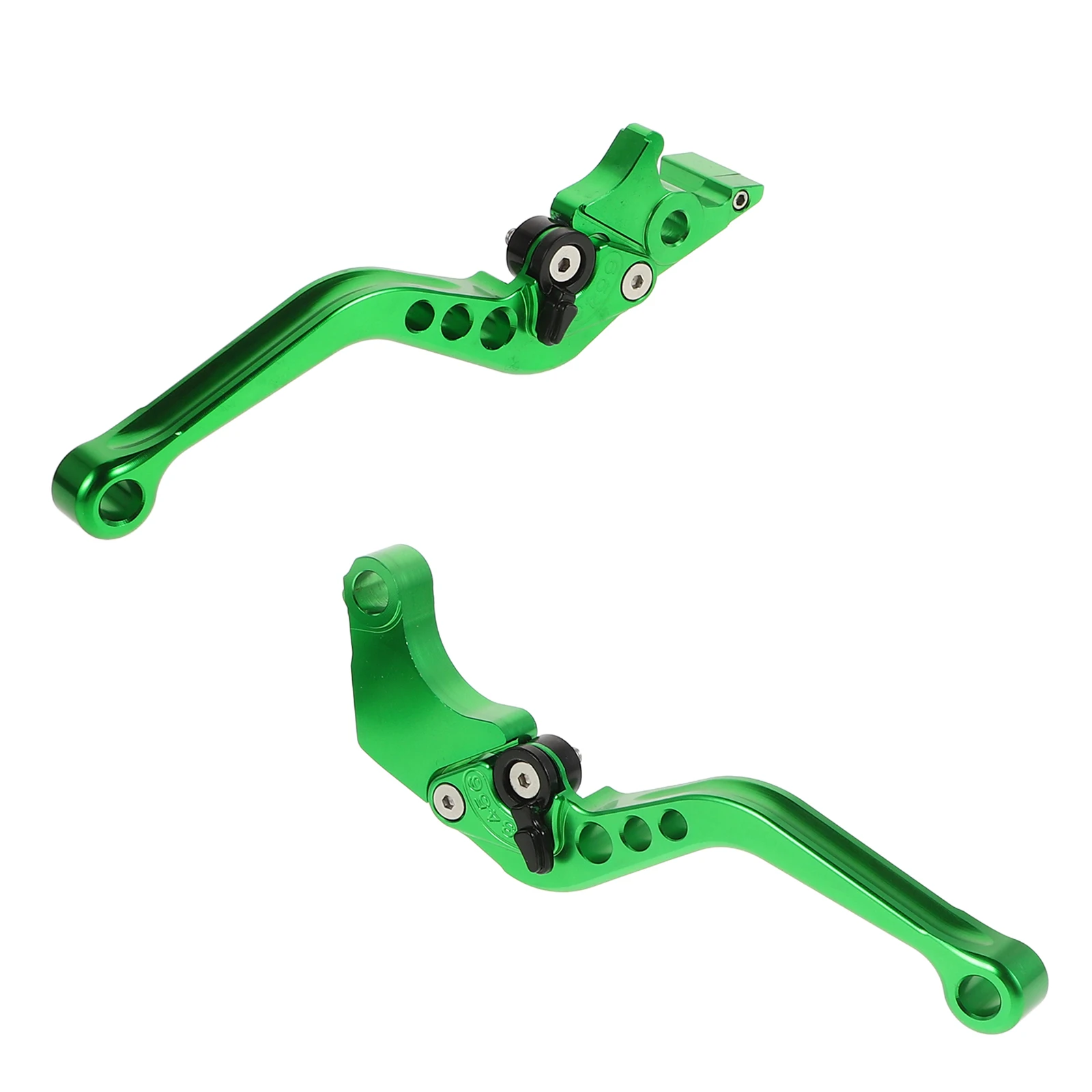 

2pcs Motorcycle Clutch Levers Set Aluminum Adjustable Front Handle For Dirt Scooter Durable Stylish Design Easy Installation Pit