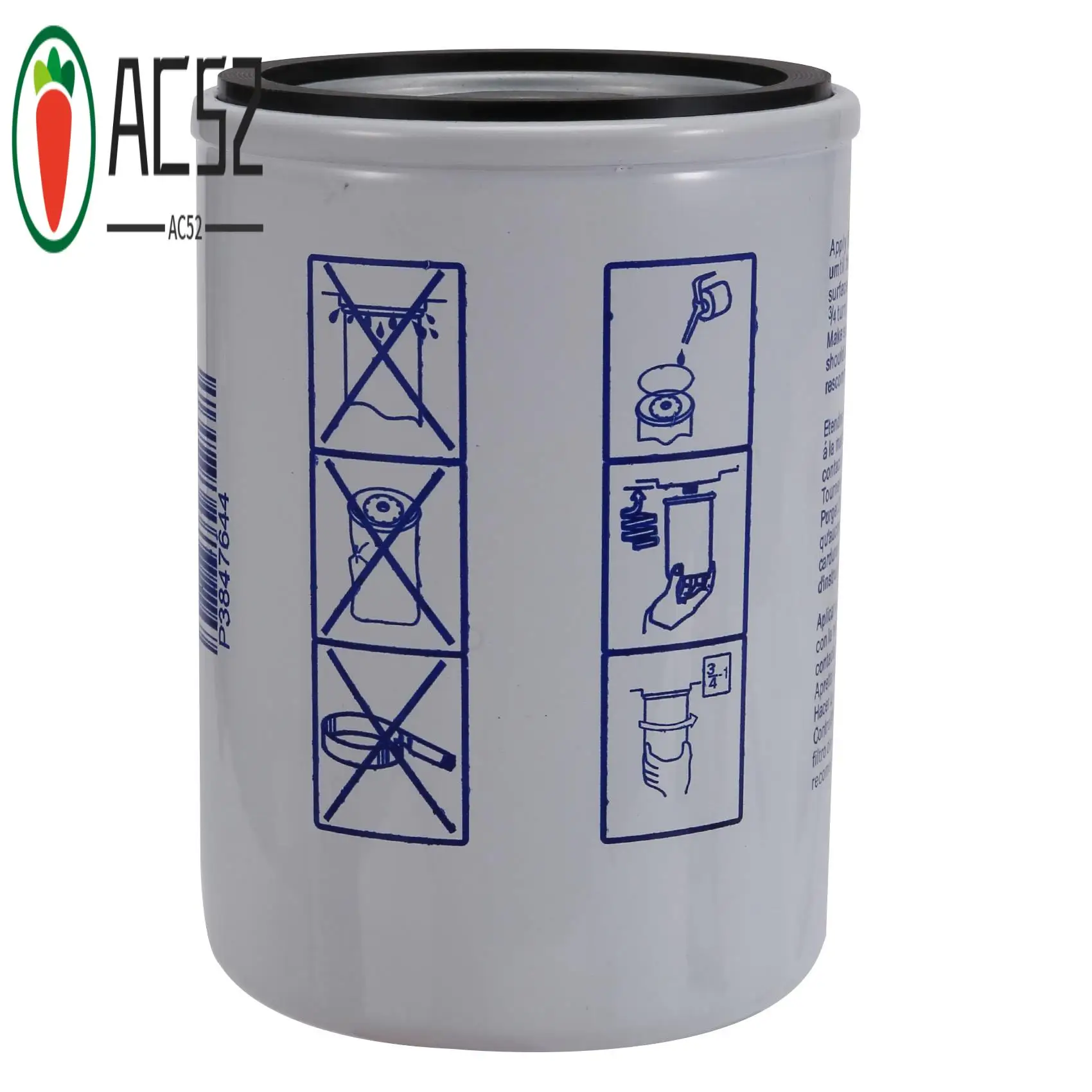 

AC52-Engine Fuel Filter & Water Separator 3847644 3862228 3852413 3851218 For Volvo Penta 2008-Current V6/V8