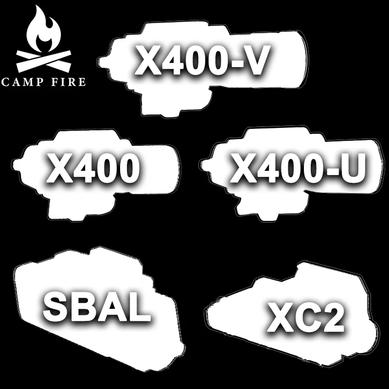 

Tactical Pistol Light Flashlight XC1 XC2-B SBAL-PL Surefir X400 Series X400-U X400-V White Light CNC Metal Aluminum alloy