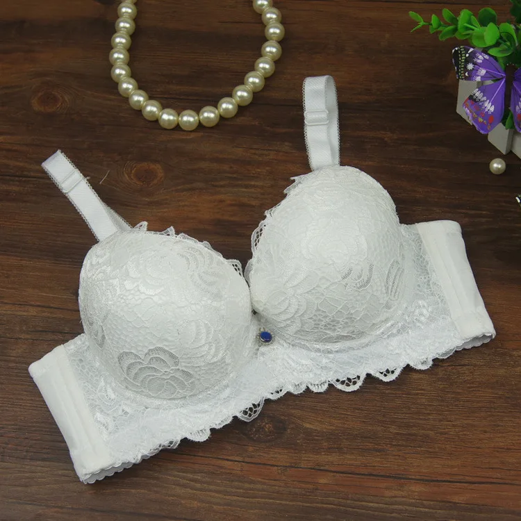 

6cm thick bra with steel ring gathering text, sexy bra,small chest,8cm ultra thick upper support, adjustable underwear for women