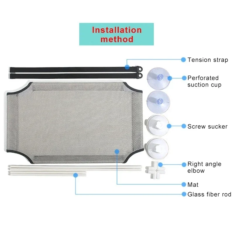 Window Suction Cat Hammock 6