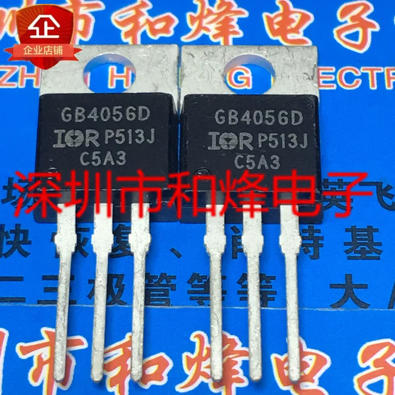 5PCS-10PCS IRGB4056D GB4056D  TO-220 600V 12A  Original On Stock Quick shipping