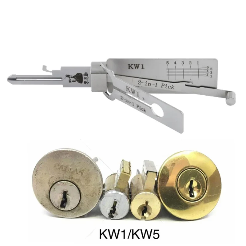 

KW1 и KW5 Lishi Pick Tool для kwikest 5-контактный или 6-контактный замок Pick Tool инструмент для слесаря Специально для бытовых замков