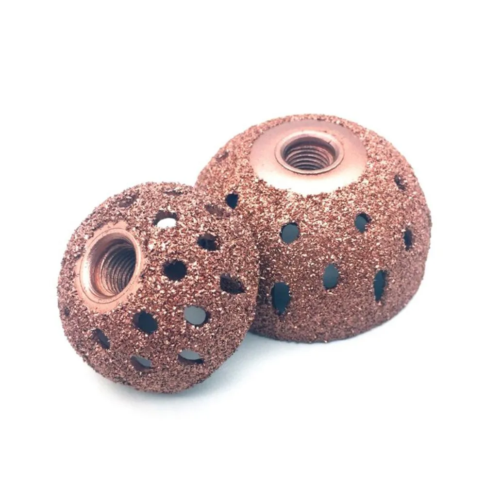 1pc Tire Grinding Head Rasp Buffer Ball Tyre 42mm 55mm Hand Tool Buffing Wheel Adaptor Tire Patch Sander Tire Repair Patch Tools