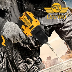 مثقاب كهربائي بدون فرش LYUWO ، مثقاب لاسلكي ، مفك براغي كهربائي صغير ، بطارية ليثيوم أيون ، المنزل ، 16.8 فولت ، 35 نانومتر أفضل 10 آلات حفر الخرسانة للمبيعات - رقم 4