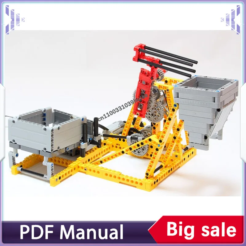 GBC Module Cardan Lift Model Building Blocks Great Ball Contraption Motor Machine Technology Bricks DIY Assembly Toys Gifts