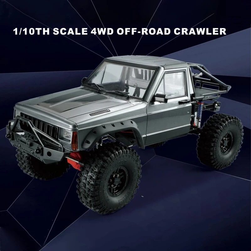 Cherokee Controle Remoto Veículo Modelo Brinquedo, Ax-8509, 1:10, Escala Completa, 4wd, Ao ar livre, Escalada Off-Road, Simulação, Presente do Menino