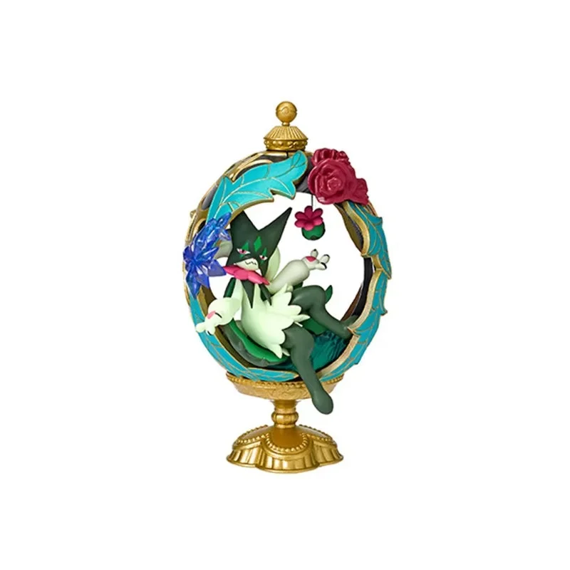 

In Stock Genuine Re-Ment Pkm Blind Box Ovaltique Collection Vol.2 Luminous Vintage Collectible Figure Decoration Surprise Toys