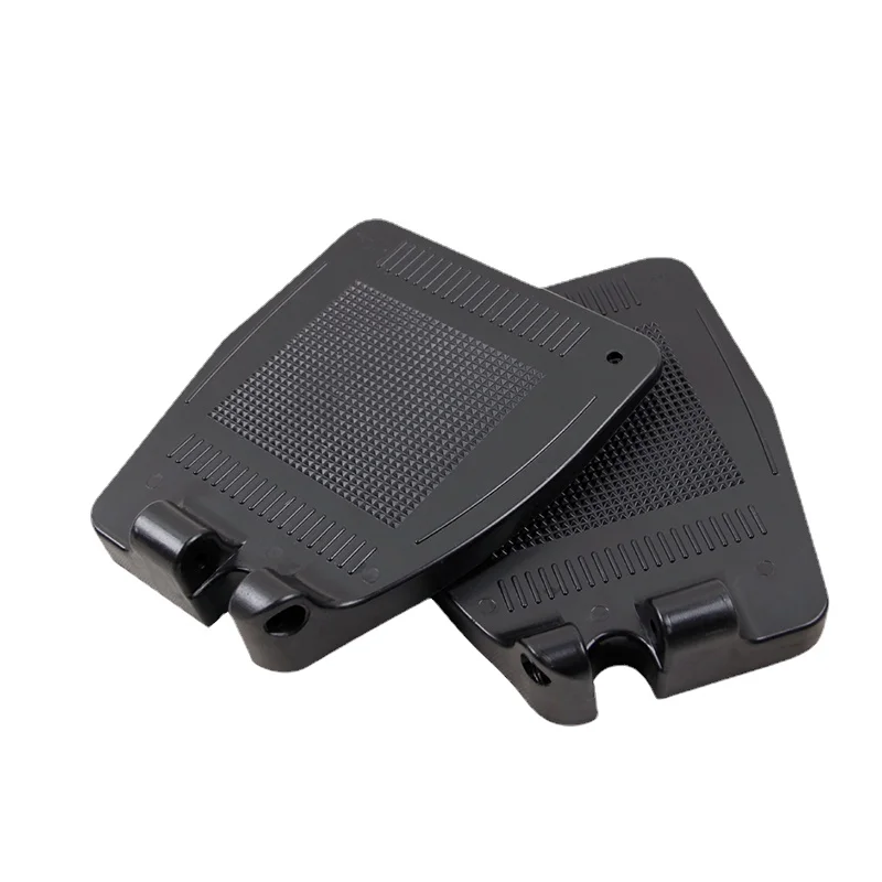 

Wheelchair accessories foot pedal wheelchair pedal thickened ABS plastic footrest plate aluminum alloy notched plastic pedal