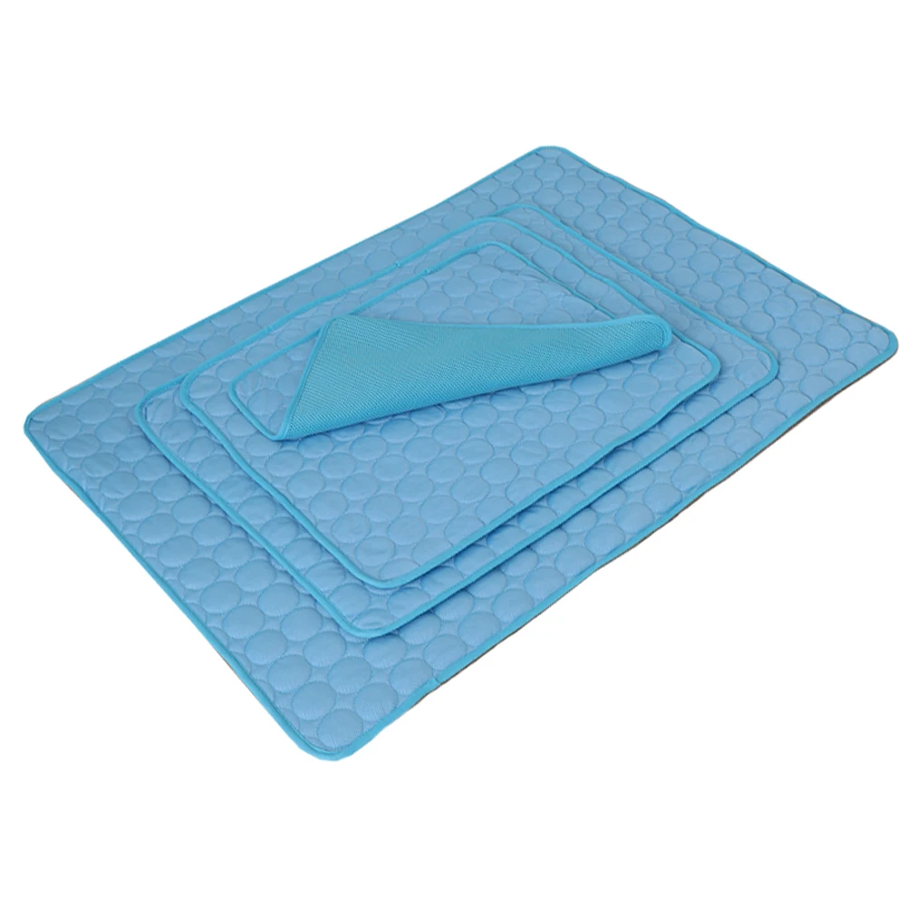 

Summer Mat Blue Pet Dog Proof Supplies Mats for Dogs Cooling Portable