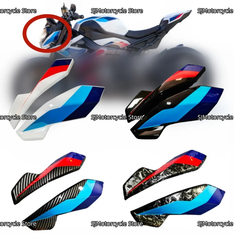 

Fit For BMW S1000R M1000R 2021-2024 Motorcycle Accessories Head Side Panel Upper Front Headlight Nose Turn Signal Fairing