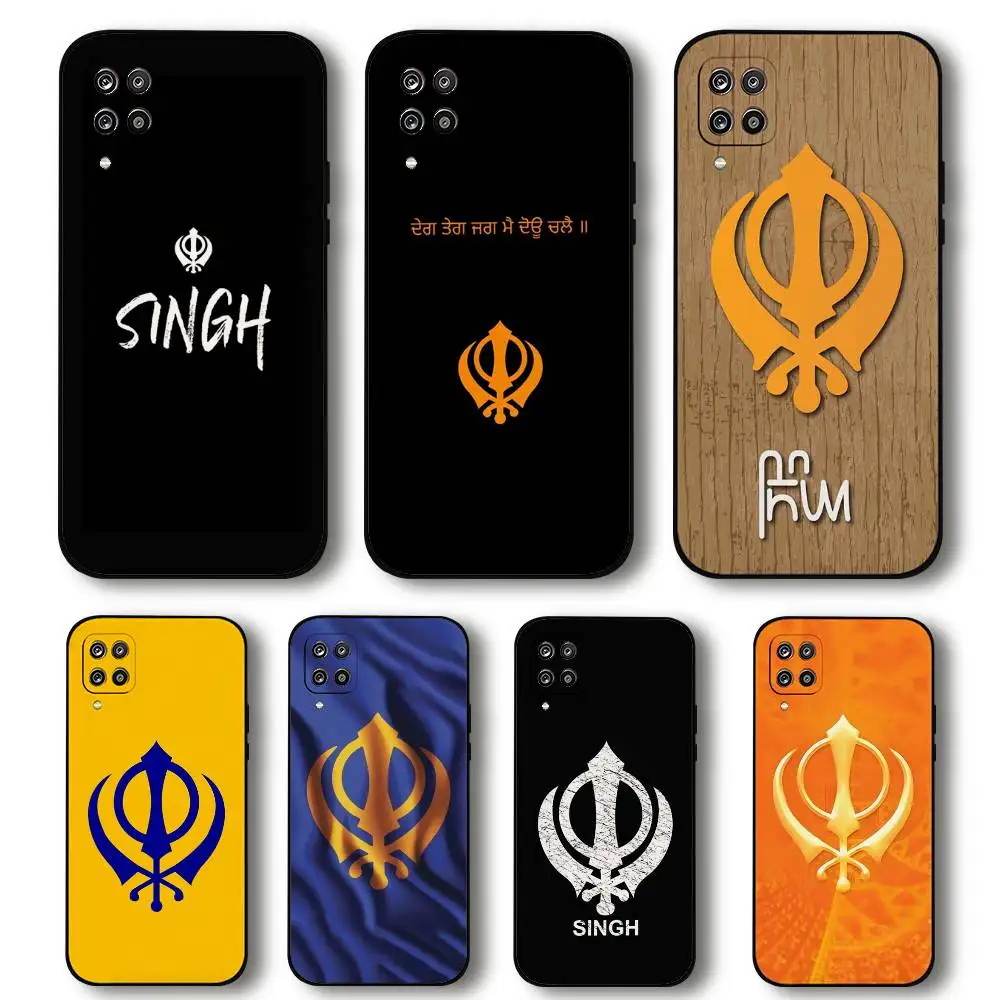 Sikh Khanda S-Sikhism Phone Case For Samsung Galaxy S21 S22 S23 S24ULTRA S25ULTRA FE Ultra Plus5G A52S S26 Soft Cover