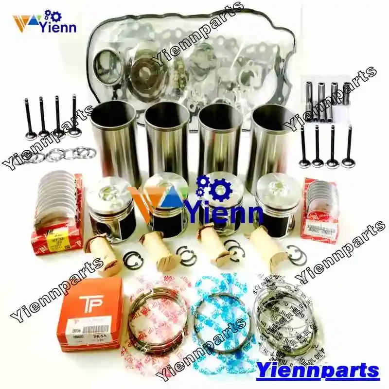 

Комплект для ремонта двигателя 2KD 2KD-FTV 13101-30031 13101-67030, подходит для TOYOTA Hilux Hiace Cruiser 1KDFTV, запасные части для двигателя