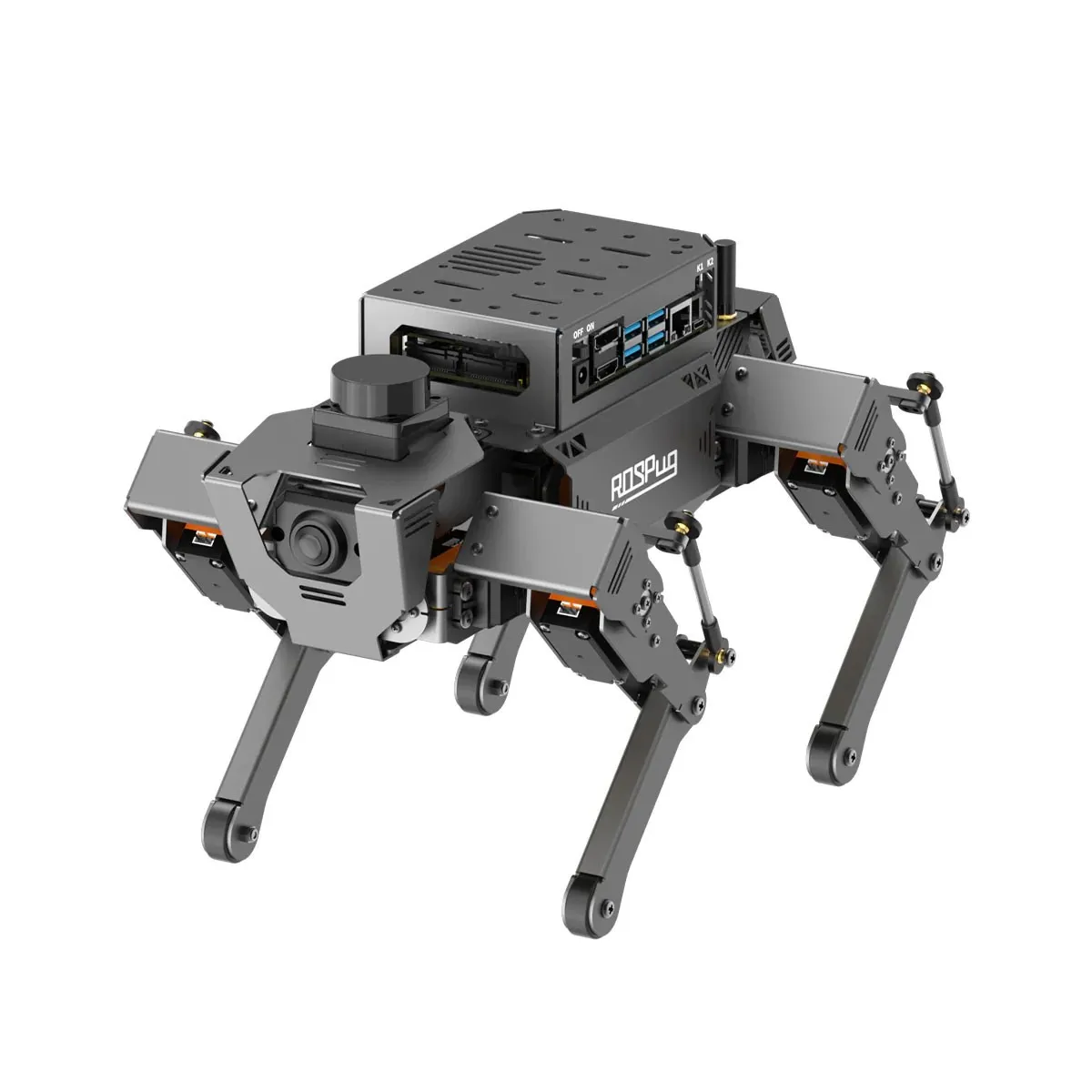 

Simplayer Hiwonder ROSPug Quadruped Robot Dog Bionic Robot Starter Version with Jetson Nano (4GB) for Python