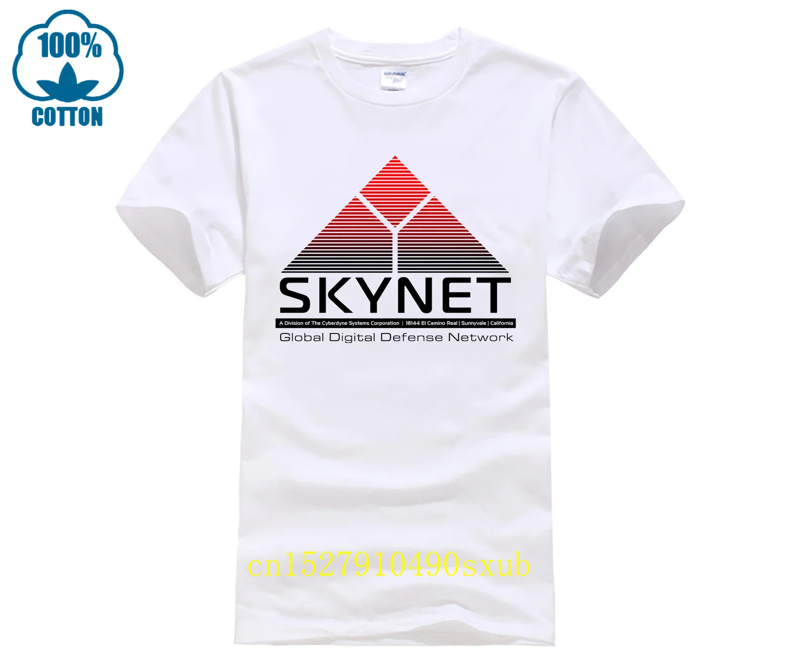 SKYNET Cyberdyne Systems Terminator Logo Movie T Shirt (S 3XL) Predator Aliens Short Sleeve Round Neck T Shirt Promotion