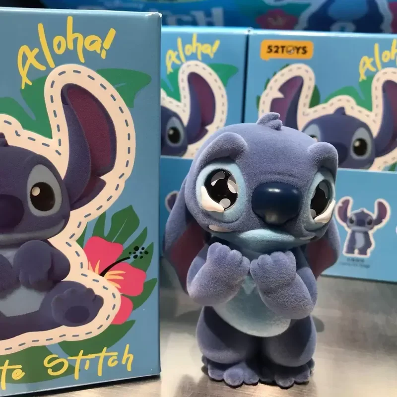 Officiële echte 52TOYS Disney Stitch Cute Series Blind Box handgemaakte trendy speelgoedornamentaccessoires
