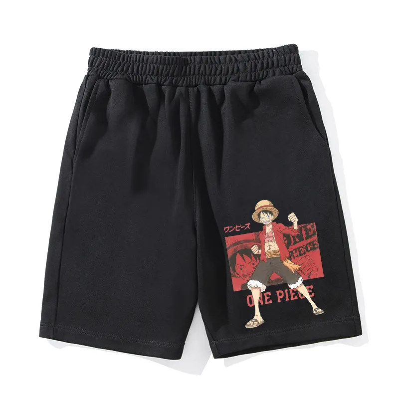 

One Piece Shorts: Luffy, Satoru, Yamato Graphic 100% Cotton Shorts Unisex Breathable and comfortable 2026 summer new Shorts