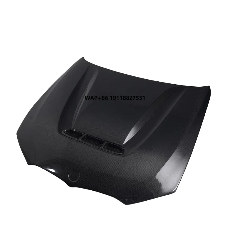 

For 3 Series G28 Modified CS Style Carbon Fiber Black Hood/Engine Cover-Factory Direct Sale