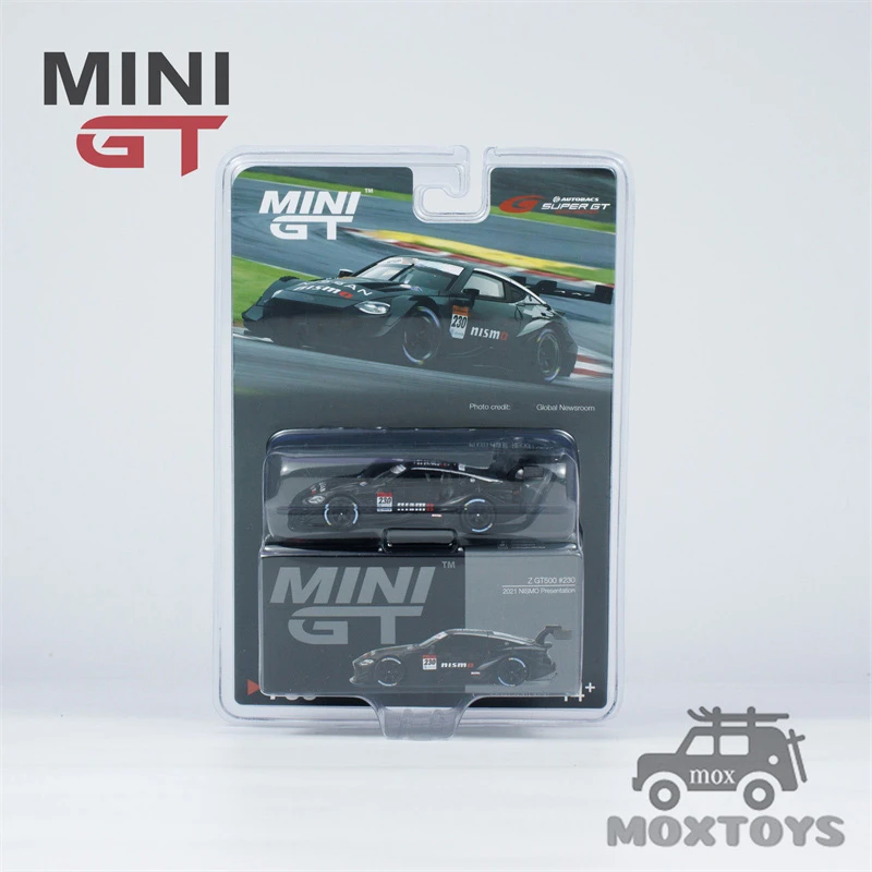 MINI GT 1:64 Z GT500 #230 2021 NISMO Presentation LHD Diecast Model Car