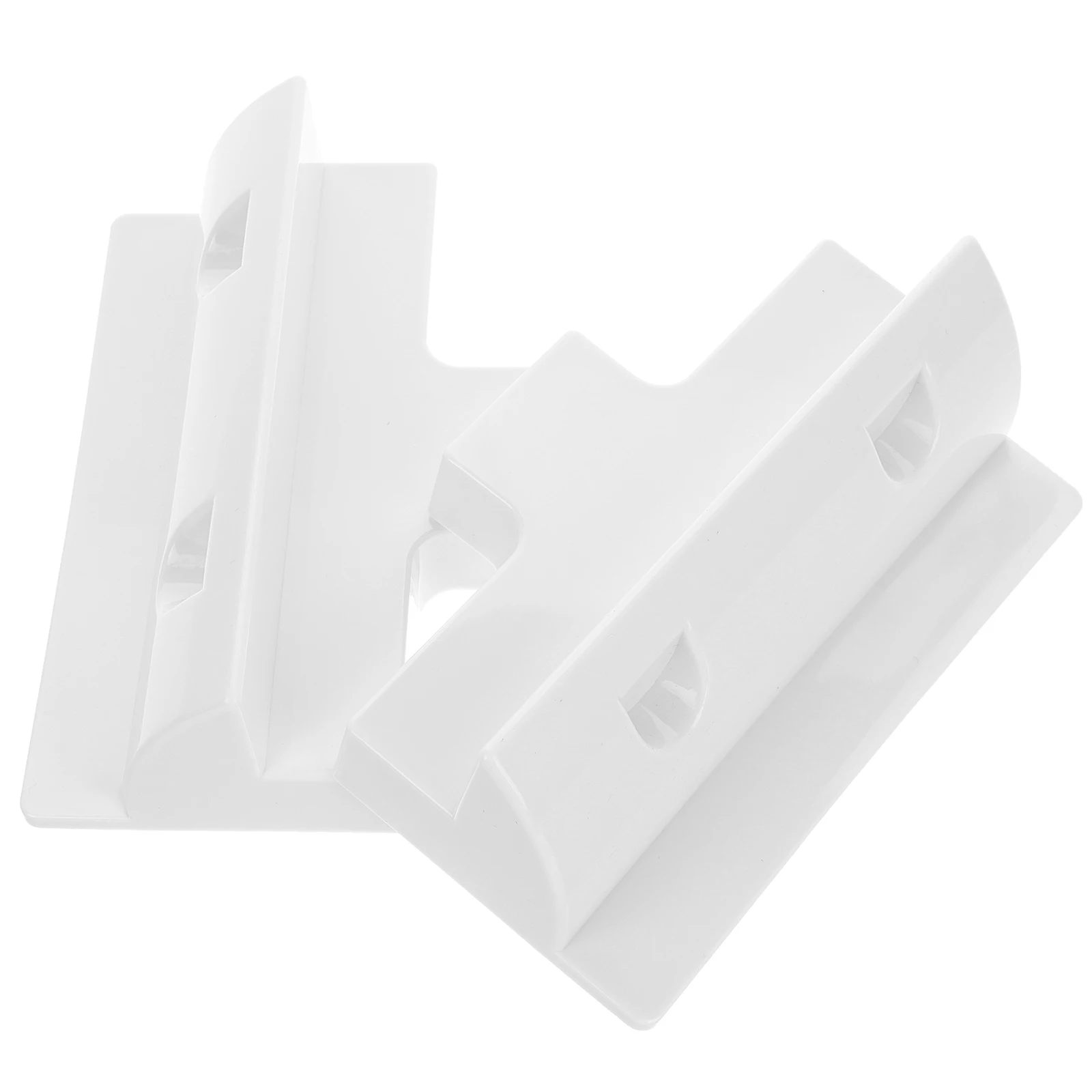

2Pcs Solar Panel Brackets for Rv Roof Mounting Marine Grade Uv Resistant Secure Fit for Boats Trailers Mobile Homes
