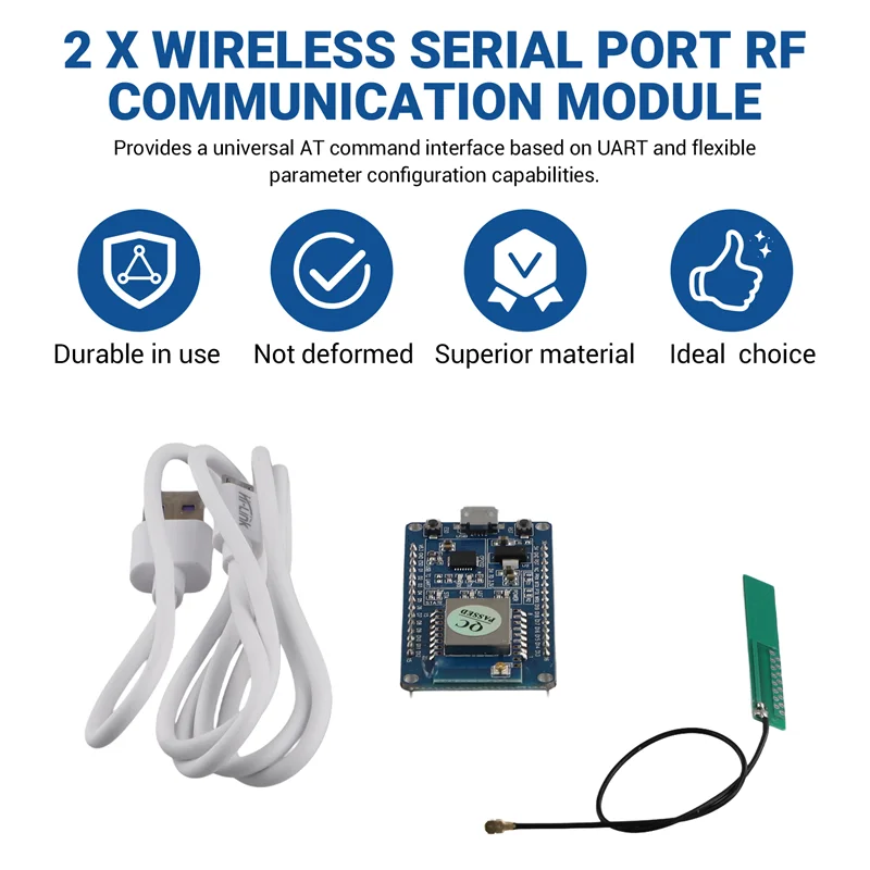 AS62 RF Module Lora Module L09 Wireless Serial RF Communication Module Low Power Turmass Test Kit