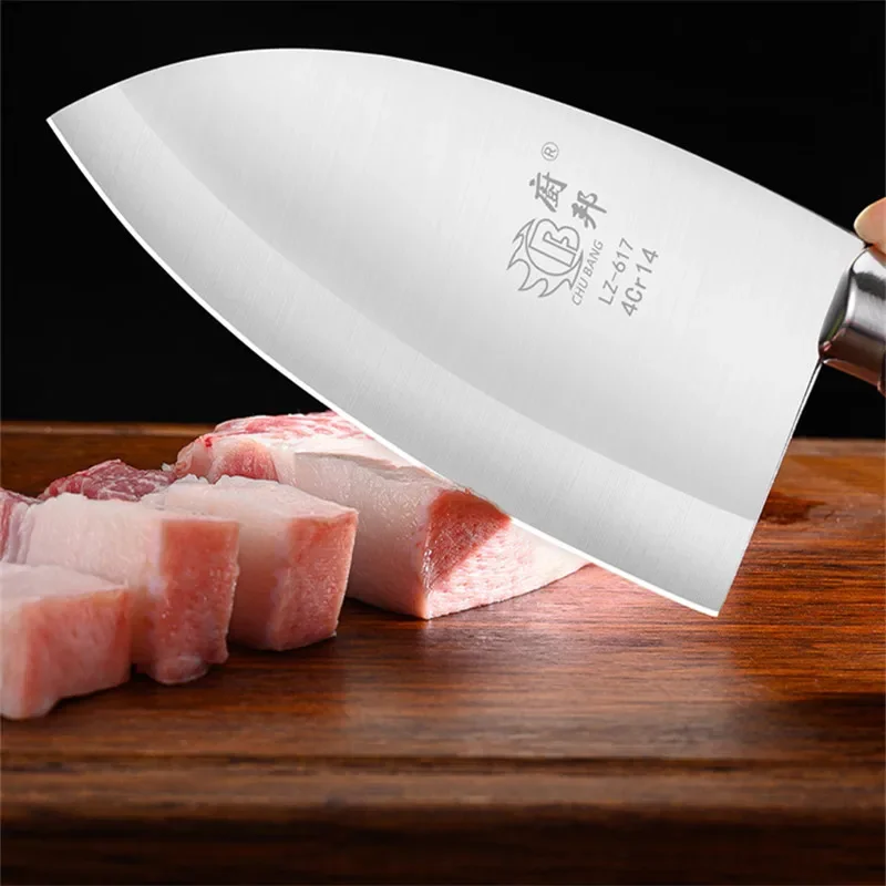 

Seafood Market Aquatic Fish Knife Kitchen Knife Slaughter Fishing Butcher Knife Meat Cleaver Professional Tool Cooking Knife