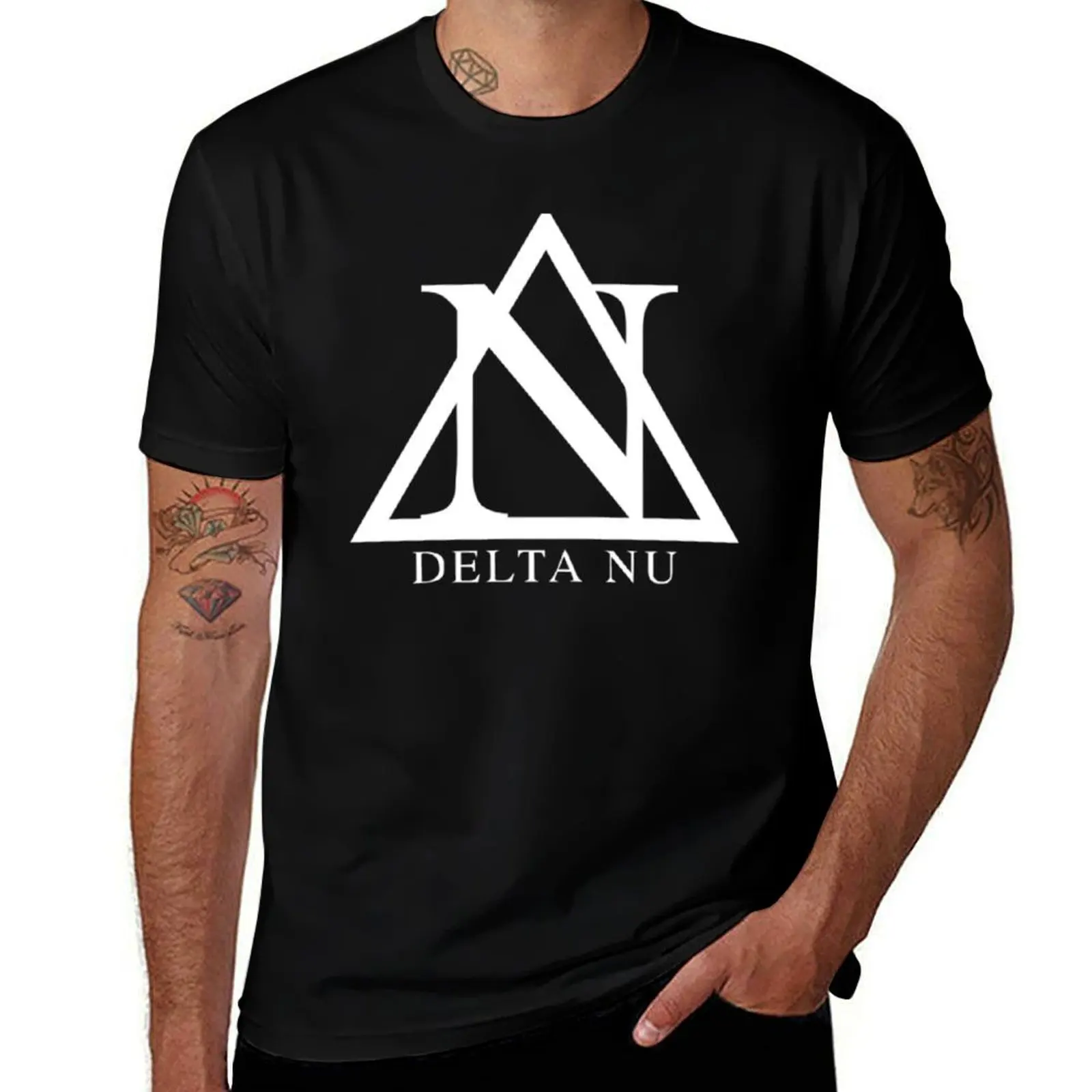 

Delta NU Fitted T-Shirt anime t shirts for man t shirts for man cotton t shirt personalised T-Shirt