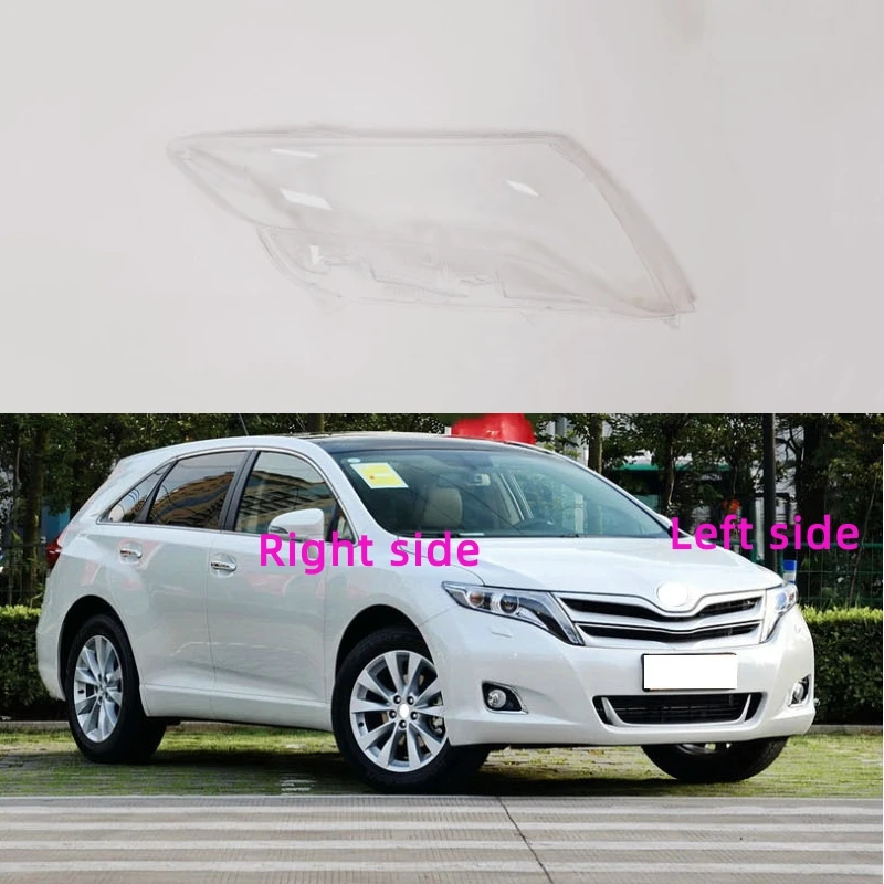 

For TOYOTA Venza 2009 2010 2011 2012 2013 Car Headlight Shell Headlamp Cover Replacement Lamp Shade Headlamp Lens Glass