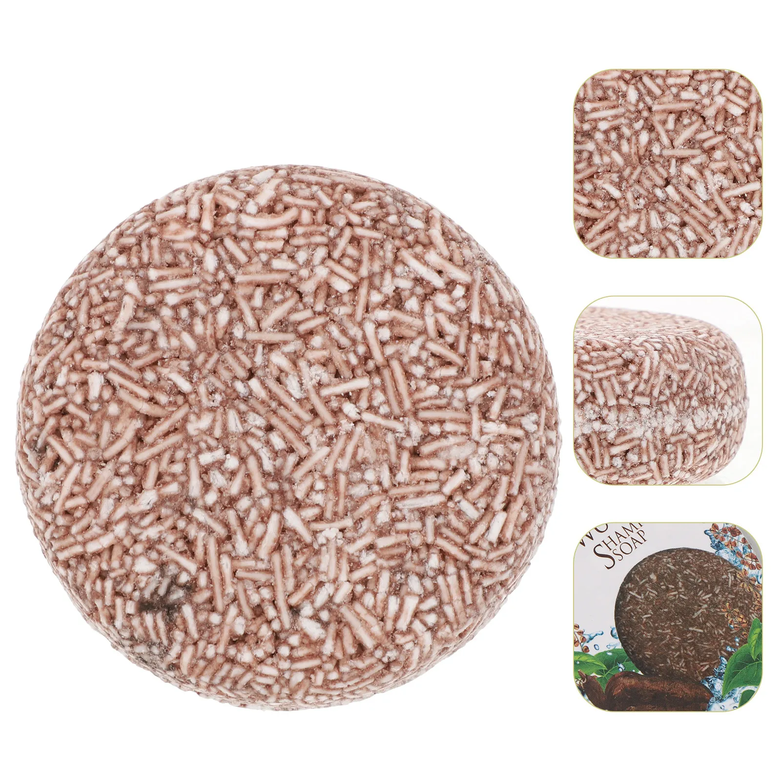 

Shampoo Bar for Hairs with Aluminum Box Portable Soap Gentle Nourishing Organic Bar Soap for Women Hair Bath Soaps