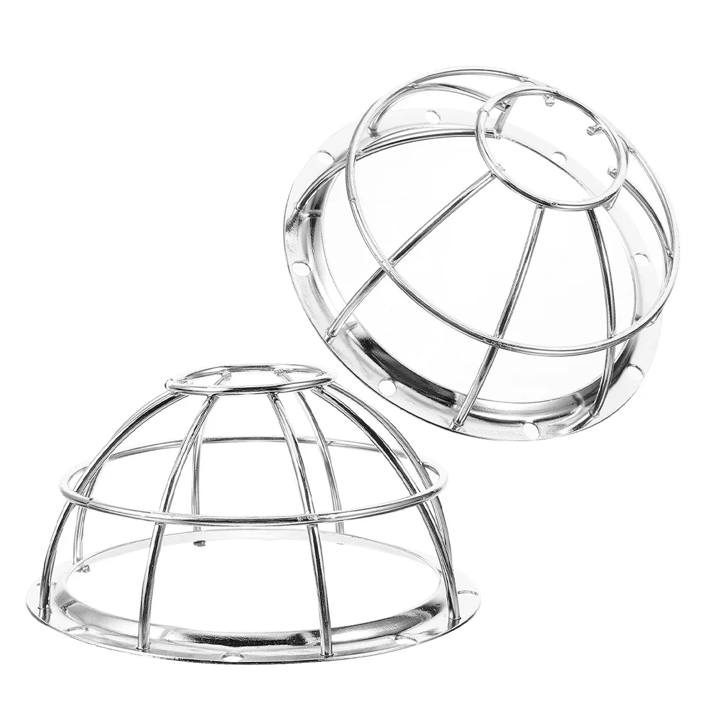 

2pcs Smoke Sensor Protective Cage Iron Wire Explosion-Proof Net For Fire Detectors Home Security Durable Cover Sprinkler Heads
