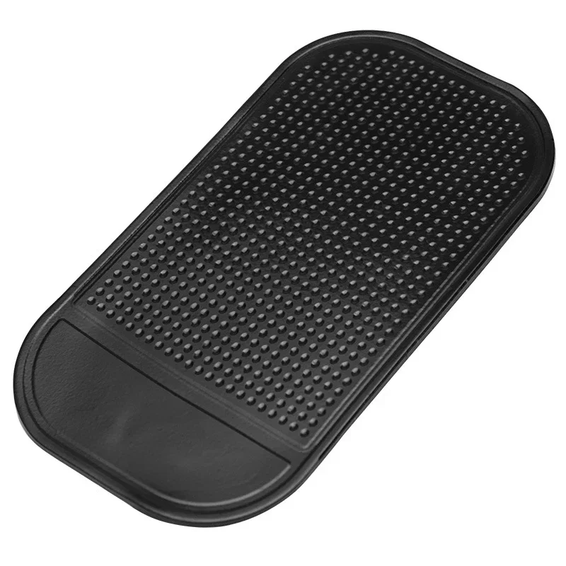 Car Dashboard Silicone Anti-Slip Pad Key Glasses Phone Storage Holder Mat Car Interior Storage Non-Slip Sticky Pad Phone Mount