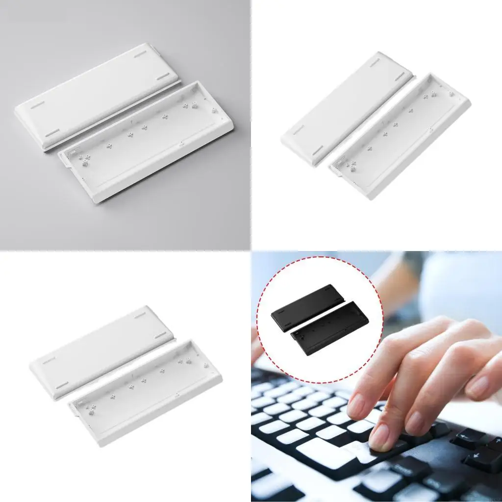 

Gaming Keyboard Aluminum Shell For Wooting 60HE MAD60 61 Metal Housing Case HX5E