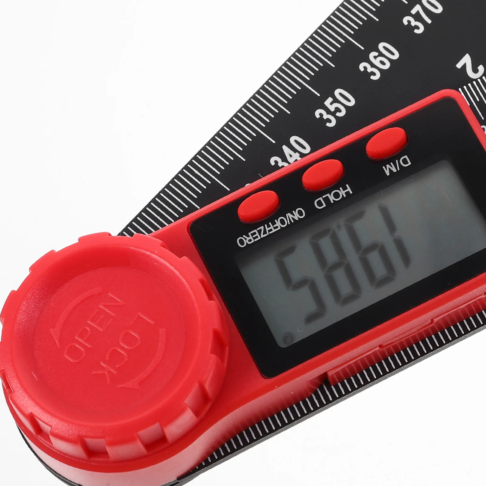 

1Set Digital Angle Protractor Swing Arm Tool for Woodworking Construction Carpentry Precise Measuring Angle Ruler