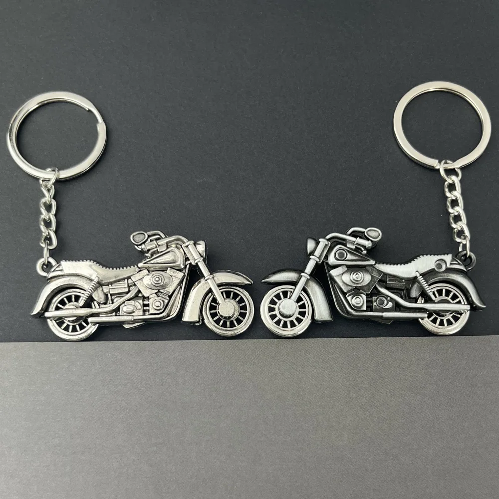 locomotive keychain Motorcycle Keychain Stainless Steel Fashion Motorbike Pendant for Men Boys Player Gift Key Chain