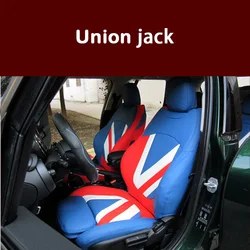 Custom CAR SEAT COVER For Mini Cooper F54 F55 F56 F57 F60 HATCHBACK CABRIO R60 COUNTRYMAN ACCESSORI