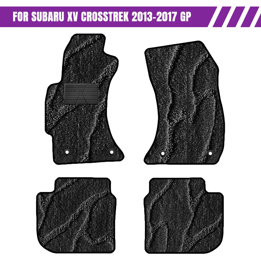 

For Subaru XV Crosstrek 2013–2017 GP Car-Specific Fit Car Mat Interior Accessories Waterproof Non-Slip Car Floor Mats Full Set