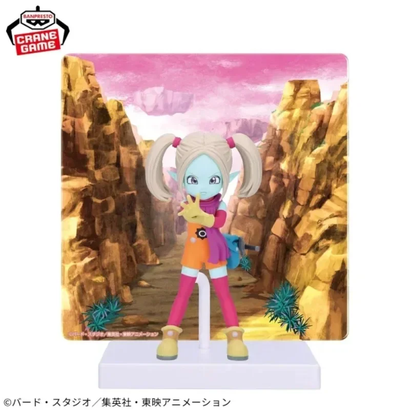 

Bandai Original BANPRESTO Anime Dragon Ball DAIMA Panzy PVC Action Figure Collectible Model Toy Gifts