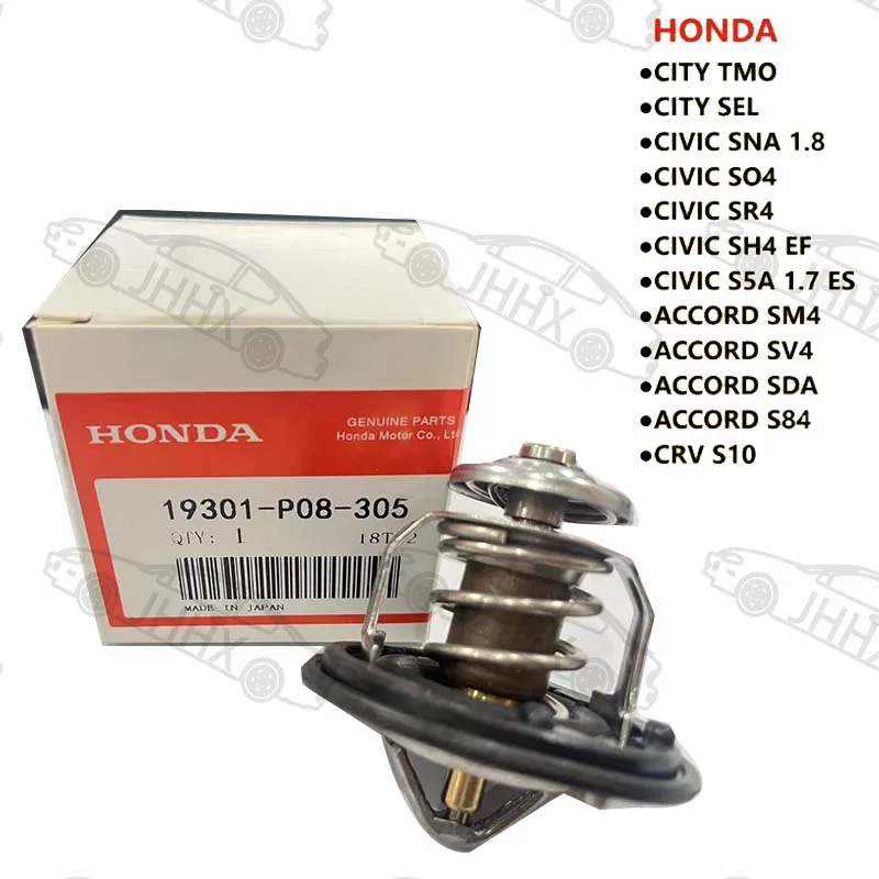 THERMOSTAT HONDA SEL TMO SX8 CIVIC SNA 1.8 SM4 SV4 SO4 SR4 SDA S84 CIVIC SH4 EF SR4 EG SO4 ES JAZZ FIT CRV S10 19301-P08-316