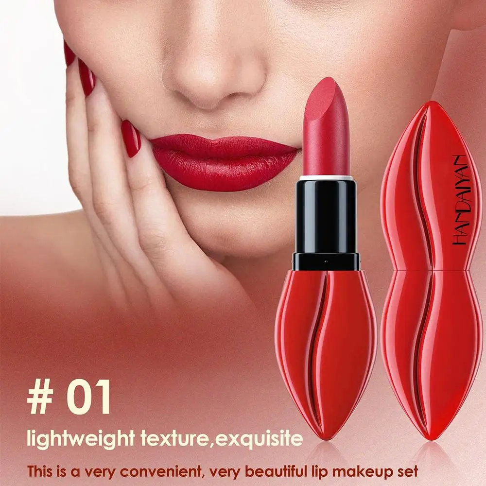 Matte flüssige Lippenstift wasserdicht langlebigen Samt nackt rot Make-up matt Pigment schwarz Tönung Kosmetik Glanz Lippenstifte Wanne u4z5