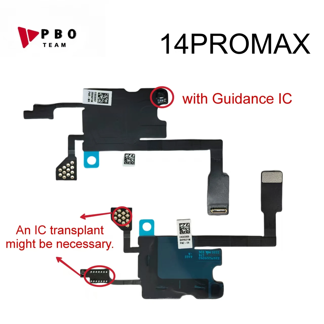 سماعة أذن مستشعر الضوء كابل مرن القرب لا مكبر صوت لهاتف iPhone 16 Plus 15 13 14 Pro Max mini 14pro 15pro مع شريط ميكروفون #6