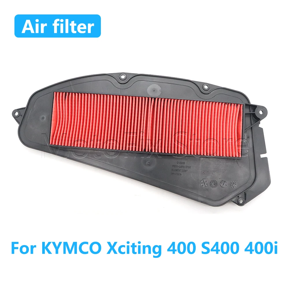 

For KYMCO Xciting 400 S400 400i Motorcycle Accessories Air Filter Engine Intake Cleaner