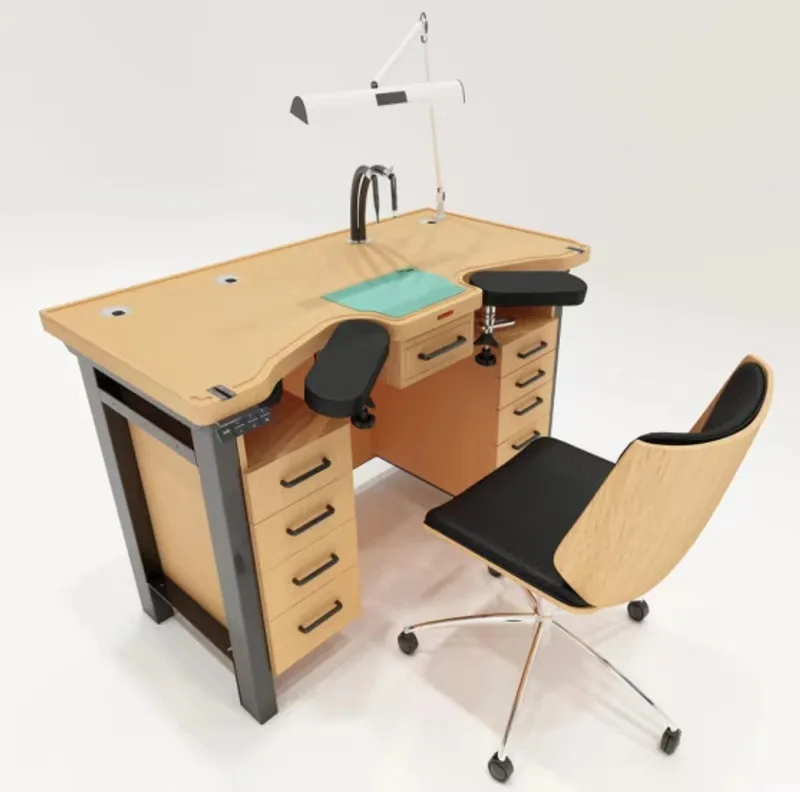 Watch repair table, watch repair table, electric lifting height , beech clock , supreme version