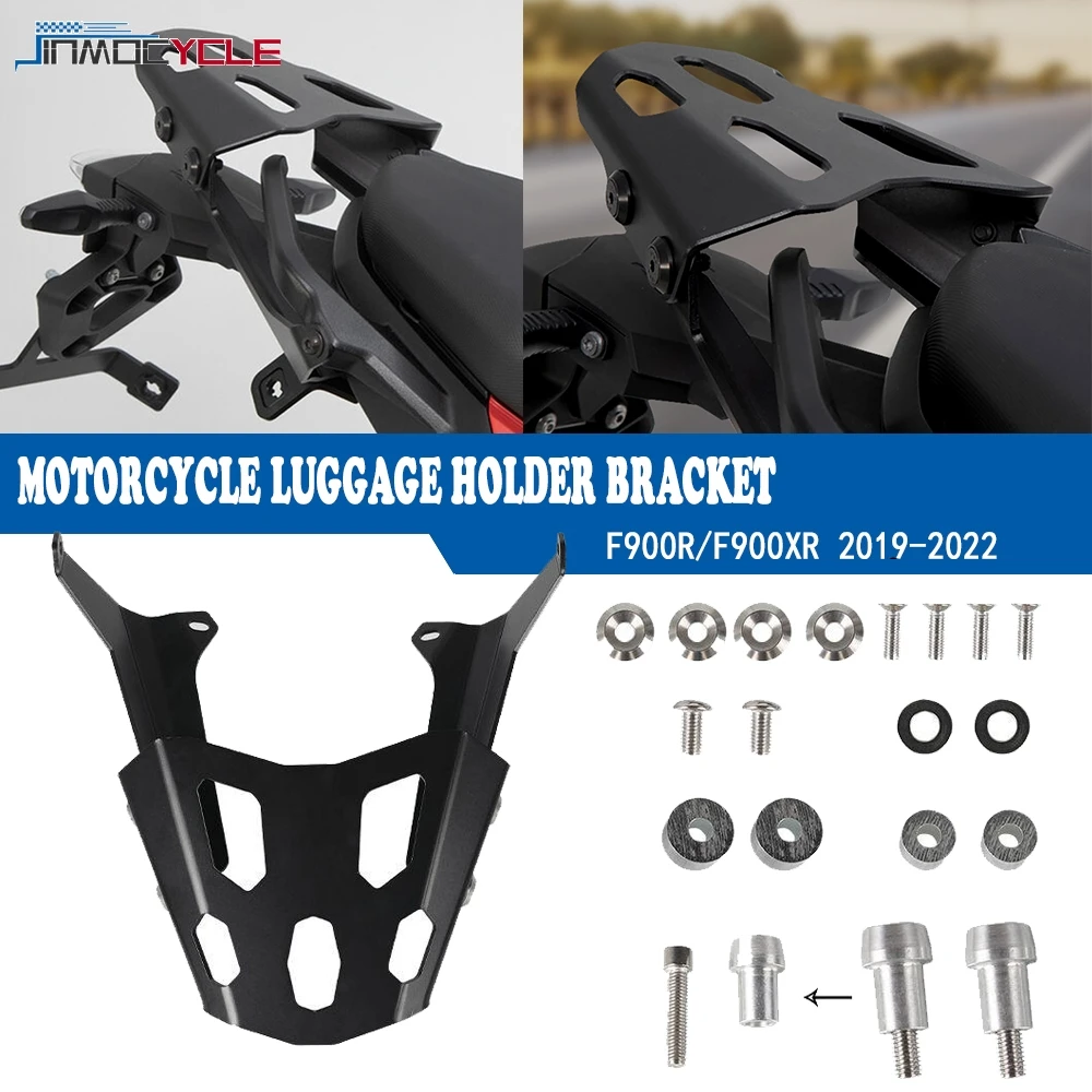 

F900R Top Case Holder Bracket Support Luggage Rack Rear Carrier Shelf For BMW F900XR 19 2020 2021 2022 2023 2024 F900 XR R Parts