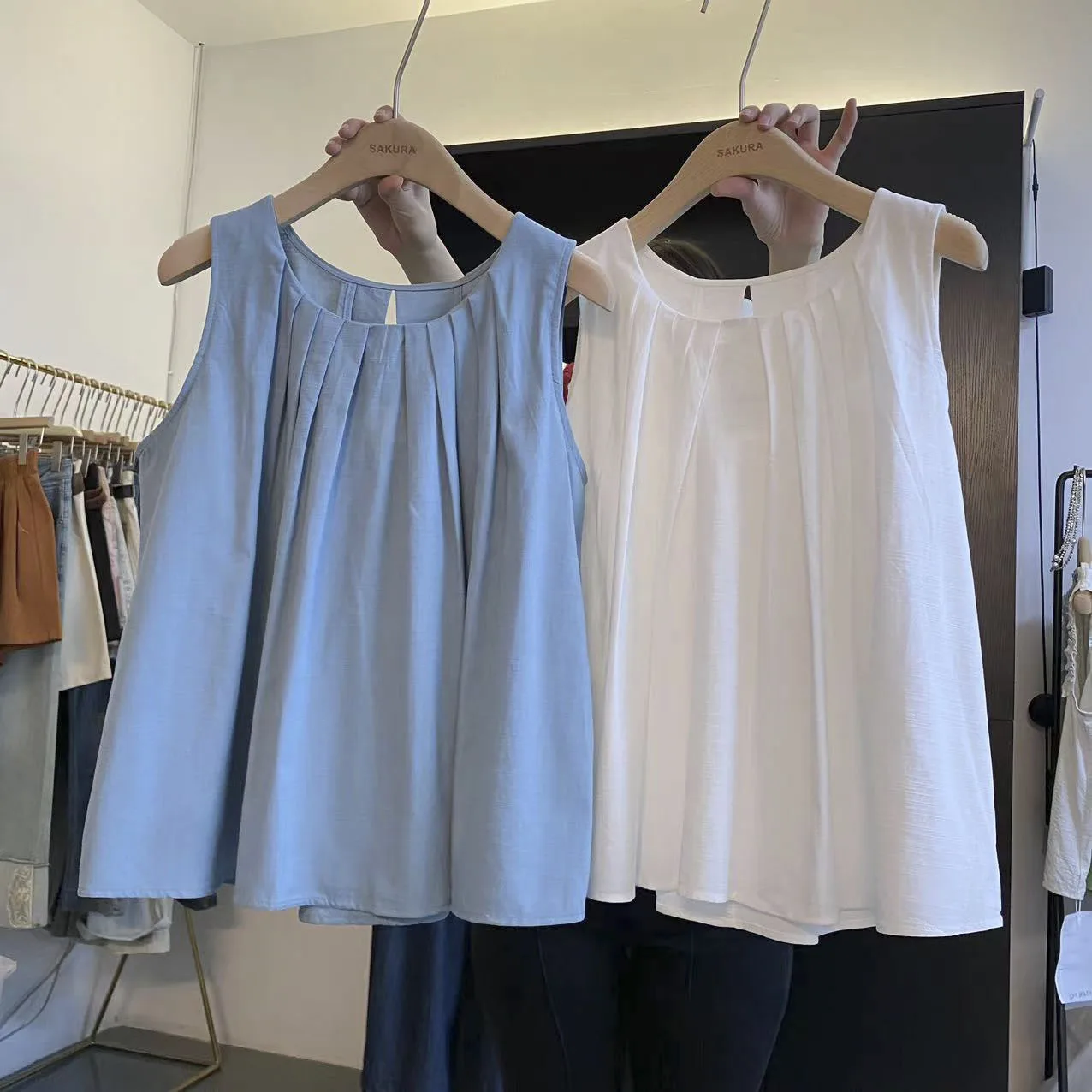 

Miss Tu Tu Fable Blue Bay Корейский жилет Sle Svel с ремешком для похудения и плеч Exposure Sensation irt Commute Sle