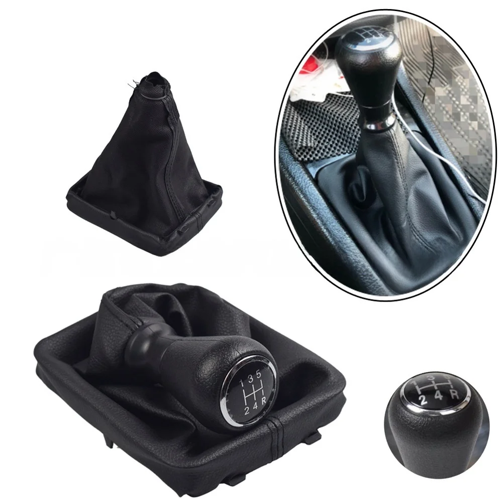 Auto Gear Shifter Gear Shift Knob Cover High-grade Materials Sleek Finish Easy Installation For Car Interior Upgrade