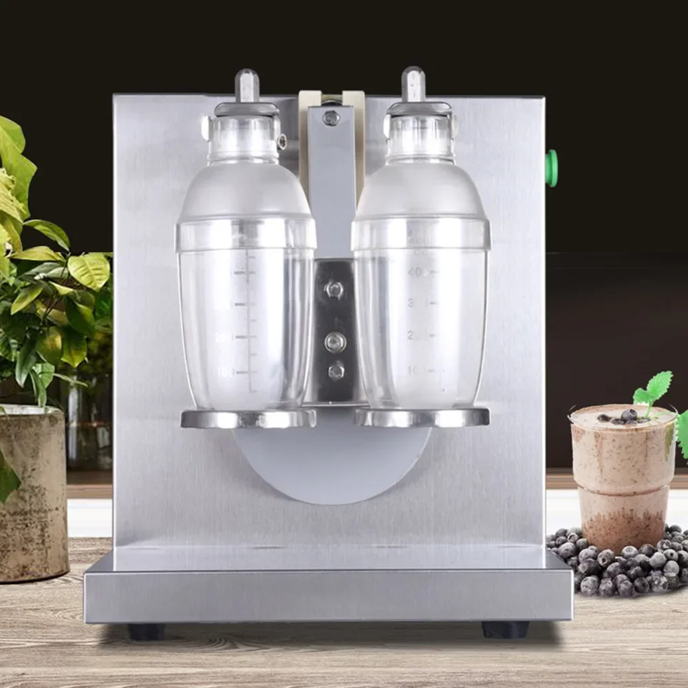 for Commercial Bubble Tea Shaker Double Cups Shaker Machine Milk Tea Shaking Machine Bubble