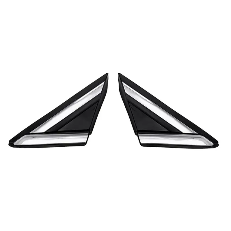 

1Pair Mirror Trim Panel DS73-F16003-BDW DS73F16004ADW For Ford Mondeo 2013-2018 A Pillar Window Corner Molding