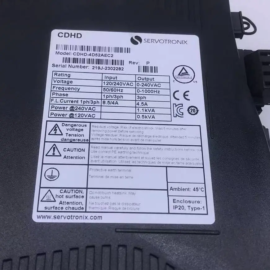 Używany SERVOTRONIX CDHD-4D52AEC2