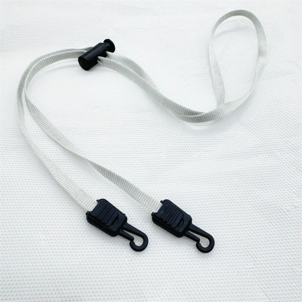 

New Hook Clips Hat Retainer Elastic Anti-lost Windproof Hat Strap Adjustable Removable Anti-drop Rope Sun Hat