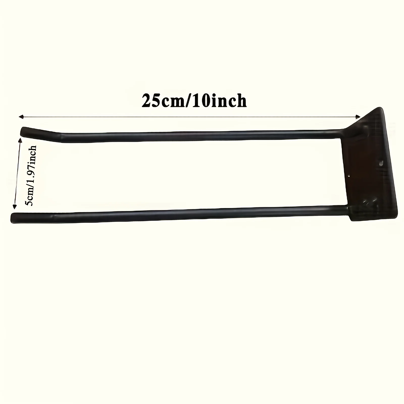 A Wall-Mounted Metal Tool Holder / 1pc - Versatile Garage And Garden Rack for Shovels, Rakes, And Brooms - Durable Storage Hooks image 3